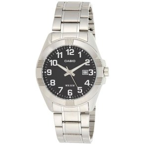 Herreur Casio COLLECTION Sort Slvfarvet ( 43,5 mm)