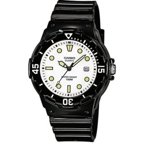 Herreur Casio DIVER 100M Hvid Sort ( 44,5 mm)