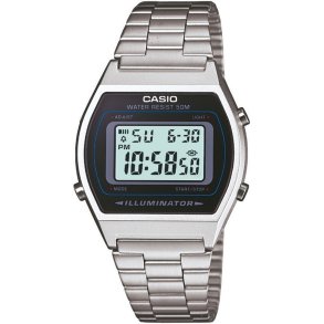 Unisex ur Casio ILLUMINATOR - CLASSIC SILVER ( 35 mm)