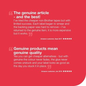 Kompatibel blkpatron Brother TZE611              