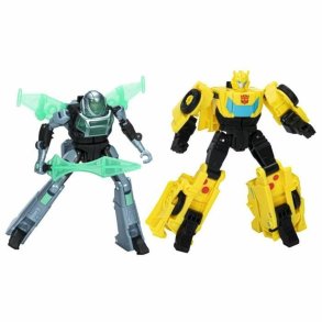 Action Figurer Hasbro Cyber-Combiner Bumblebee et Mo Malto