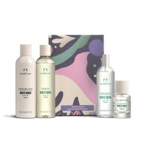 Parfume st til kvinder The Body Shop WHITE MUSK 4 Dele
