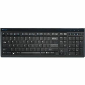 Tastatur Kensington Advance Fit AZERTY Sort Mat bagp� Fransk AZERTY