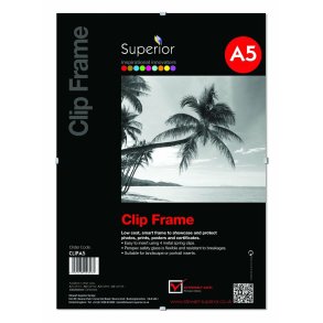 Fotoramme Seco CLIP-A5 Brun Harpiks 21 x 15 cm