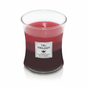 Duftlys Woodwick Black Cherry 275 g