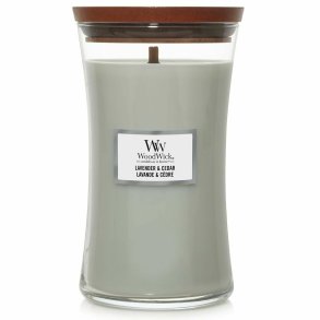 Duftlys Woodwick Core Large Lavender & Cedar 609 g