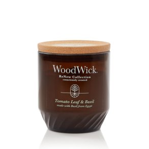 Duftlys Woodwick Tomato Leaf & Basil 368 g