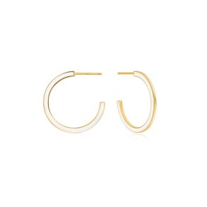 reringe til kvinder Ania Haie E028-06G-W Sterling slv 2,5 cm