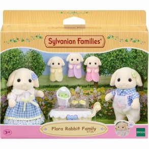 Tilbehr til dukkehus Sylvanian Families 5735 Flora Rabbit family