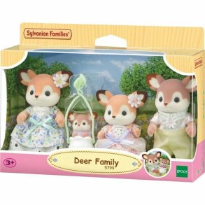 Samlet figur Sylvanian Families La familia Biche dyr