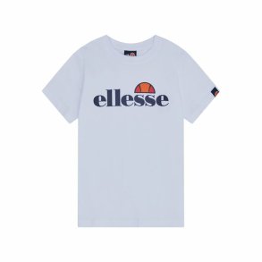 Kortrmet T-shirt til Mnd Ellesse Albany Hvid