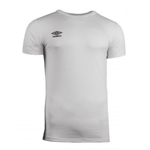 Kort�rmet T-shirt til M�nd Umbro 64887U 096 Hvid