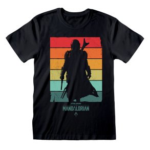 Kortrmet T-shirt The Mandalorian Spectrum Sort Unisex