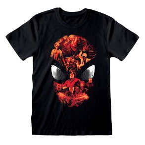 Kortrmet T-shirt Spider-Man Character Roster Sort Unisex