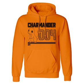 Unisex Httetrje Pokmon Charmander Line Art Orange