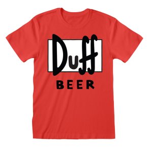 Unisex Kort�rmet T-shirt The Simpsons Duff