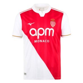 Kort�rmet fodboldtr�je til m�nd Mizuno Monaco Home