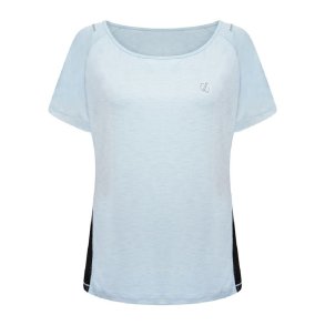 Kortrmet T-shirt til Kvinder Dare 2b You're A Gem Lysebl