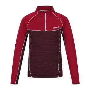 Fleecefor Regatta Hepley Lightweight Half-Zip Mrkerd