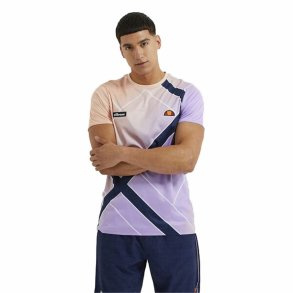 Kortrmet T-shirt til Mnd Ellesse Fulgore Violet