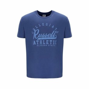 Kort�rmet T-shirt Russell Athletic Amt A30211 Bl� M�nd