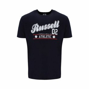 Kort�rmet T-shirt Russell Athletic Amt A30311 Sort M�nd