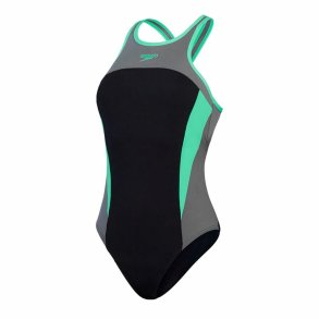 Badetj til Kvinder Speedo High Neck Splice Cross Grn