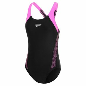 Badetj til Kvinder Speedo Hyperboom Splice Racerback Sort