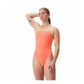 Badet�j til Kvinder Speedo FL Solid Tri Back Koral