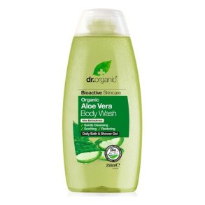 Fugtgivende Badesbe med Aloe Vera Bioactive Organic Dr.Organic DR00109 250 ml
