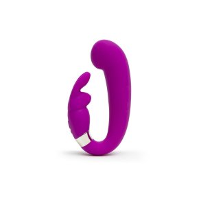 Kanin Vibrator Happy Rabbit G-Spot Clitoral Curve Lilla 30 x 40 cm