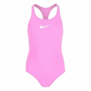 Badedragt til piger Nike Racerback Mrk pink