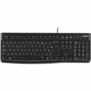 Tastatur Logitech K120 Sort Fransk AZERTY