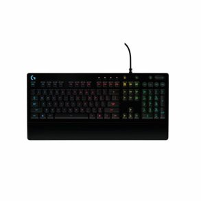 Gaming-tastatur Logitech G213 USB 2.0 RGB Sort