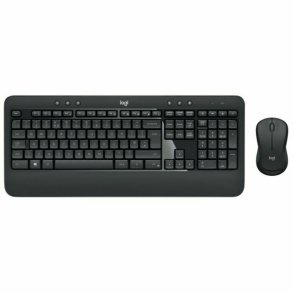 Tastatur og mus Logitech 920-008679 Italiensk QWERTY Hvid Sort