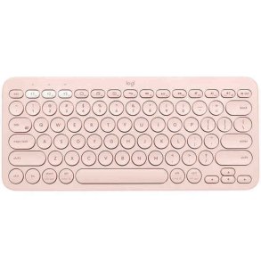 Tr�dl�st tastatur Logitech K380  Pink Spansk qwerty