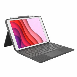 Case til tablet og tastatur Logitech 920-009627 Gr� Spansk qwerty