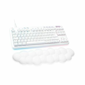 Tastatur Logitech 920-010414 Hvid Spansk Spansk qwerty QWERTY