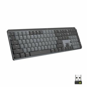 Tastatur Logitech MX Mechanical USB Grafit Baggrundsbelyst Tr�dl�st AZERTY