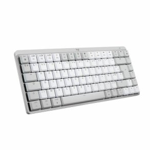 Tr�dl�st tastatur Logitech MX Mini Mechanical for Mac Hvid Hvid/Gr� Fransk AZERTY