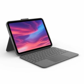 Bluetooth keyboard med tabletst�tte Logitech Combo Touch Gr� Fransk AZERTY