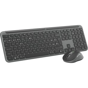 Tastatur og mus Logitech MK950 Grafit Spansk qwerty