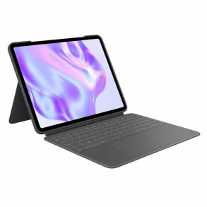 Tablet cover Logitech iPad Pro Sort Gr Grafit AZERTY QWERTY Qwerty US