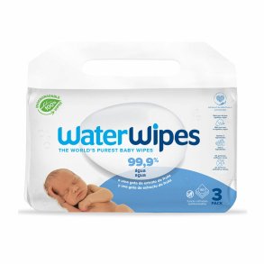 Sterile Rengringsservietter (Pakke) WaterWipes (180 Enheder)