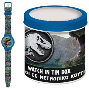Ur til sm brn Jurassic Park 000570996 - TIN BOX ( 33 mm)