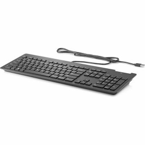 Tastatur HP Z9H48AA#ABE Spansk qwerty Sort