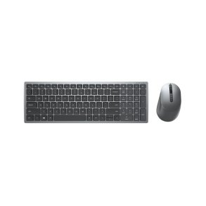 Tastatur og mus Dell 580-AIWM Sort Gr� Titanium Monochrome QWERTY Qwerty US