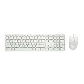 Tastatur Dell KM5221W-WH-SPN Hvid Sort Spansk qwerty