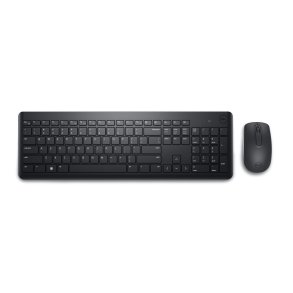 Tastatur og mus Dell KM3322W Qwerty US Sort QWERTY