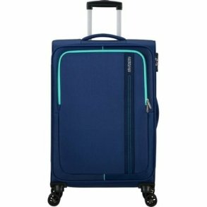 H�ndbagage American Tourister 146675-6636 Bl� 61 L 68 x 43 x 25 cm
